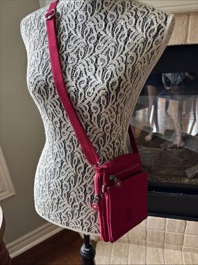 Kipling Crossbody Bag in Deep Berry